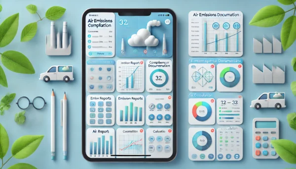 A phone with some graphs and charts on it