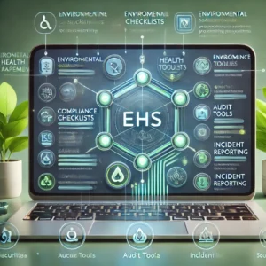 A laptop computer with various electronic health information displayed on it.