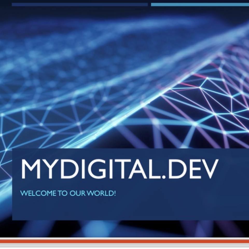 A picture of the cover page for mydigital. Dev